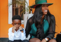 Tiwa Savage and Son