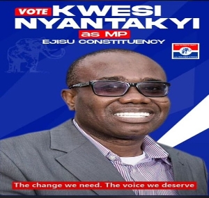 Kwesi Nyantakyi is said to be lacing his boots for the Ejisu contest