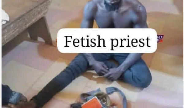 37-year-old fetish priest, Osman Imoro