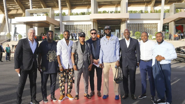 Asamoah Gyan, Adebayor among the football legends