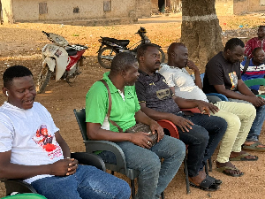 The purpose of the visit was to formally inform the traditional authority about the project