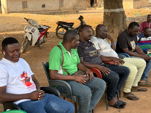 The purpose of the visit was to formally inform the traditional authority about the project