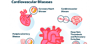 Cardiovascular diseases & diabetes represent the leading causes of disability & mortality worldwide