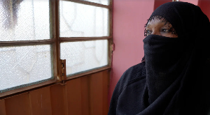 Omnia, who is a survivor of rape, has sought refuge with her children in a new city