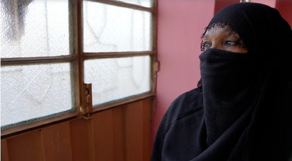 Omnia, who is a survivor of rape, has sought refuge with her children in a new city