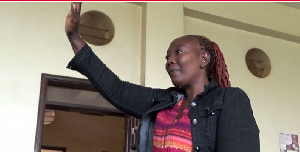 Doreen Atwongyirwe in the dock at Mbarara chief magistrate's court on Wednesday