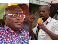 Dr. Mahamudu Bawumia (left) and Baah Acheamfour (right)