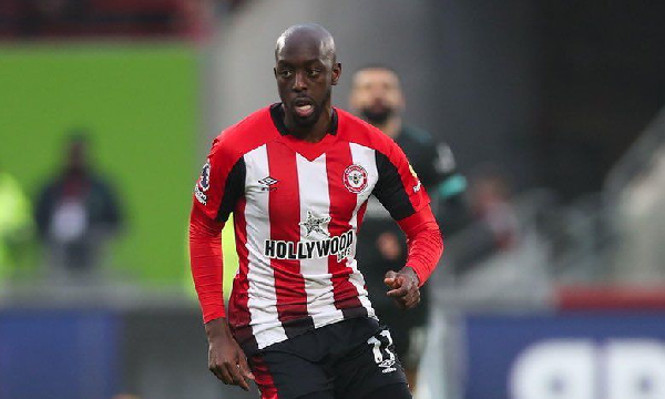 Yoane Wissa, forward for Brentford