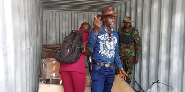 Richard Jakpa, Director of Special Operations at the National Security Secretariat