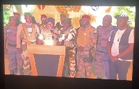 The dozen soldiers who announced the coup on Gabon 24