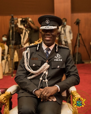 Inspector General of Police,  Dr George Akuffo Dampare