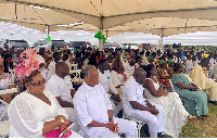 Congregants of St. Francis of Assisi Catholic Community at Tseaddo
