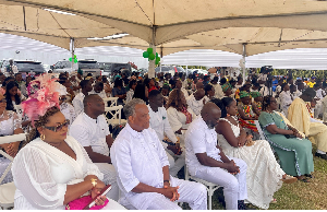 Congregants of St. Francis of Assisi Catholic Community at Tseaddo