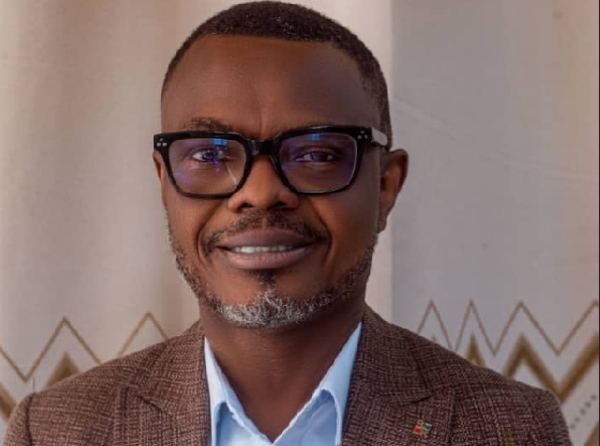 outgoing Chief Manager, Ing Francis Lamptey of GWCL Volta Regional Office