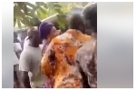 Watch as residents boo Cynthia Morrison after losing her candidacy in Agona West
