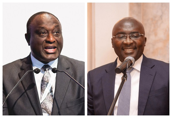 John Alan Kyerematen and Vice President Dr Mahamudu Bawumia are lead contenders in the NPP race