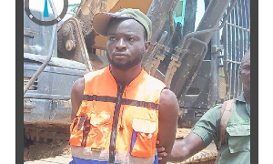 Ahmed Nuhu has been arrested for mining forest reserve