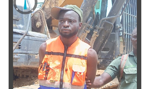 Ahmed Nuhu has been arrested for mining forest reserve