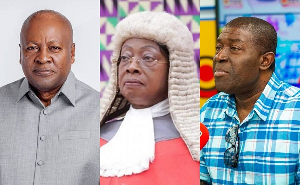 Sophia Akuffo John Mahama And Nana Akomea 