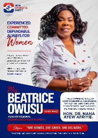 Beatrice Owusu is the newly elected NPP Ashanti Regional Women's Organiser