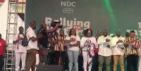Some new executives of the NDC