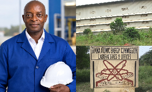 Dr Andrew Nyamful is the Head of Mechanical Workshop at GAEC
