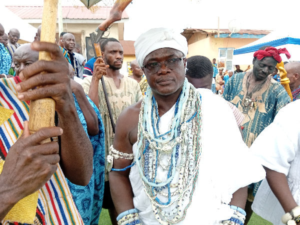 Nene Asafoatse Annor Dosu III is the new Asafoatse of Saisi