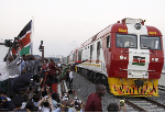 Presidents of Kenya and Uganda launch next phase of cross-border railway Presidents of Kenya and Uganda launch next phase of cross-border railway