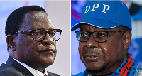 Lazarus Chakwera (L) and Peter Mutharika (R) are long-standing political rivals