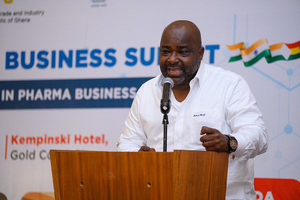 Deputy Minister of Trade and Industry for Ghana, Hon Mike Okyere Baafi