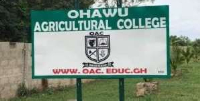 Ohawu Agricultural College (OAC) was established in 1964 by the Ministry of Food and Agriculture