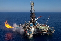 File photo of an oil rig