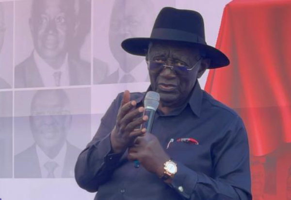 Ghana’s former President, John Agyekum Kufour addresses NPP members on religious and tribal matters