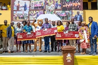 Fanmilk rewarded schools and deserving students from 50 different schools