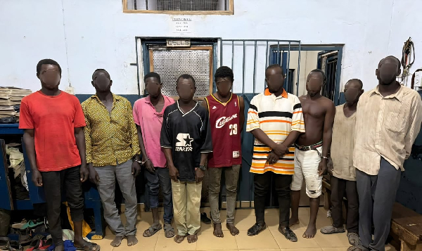 A photo of the suspects