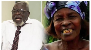 Oboy Siki (L) and late Kumawood actress, Araba Stamp