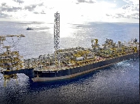 File photo of Ghana's FPSO Nkrumah oil vessel