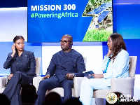 John Jinapor speaking at the Mission 300 conference