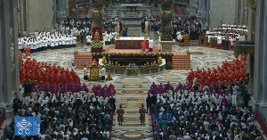 Cardinals volition  spell  into a conclave to elite  a caller   Pope aft  the mass