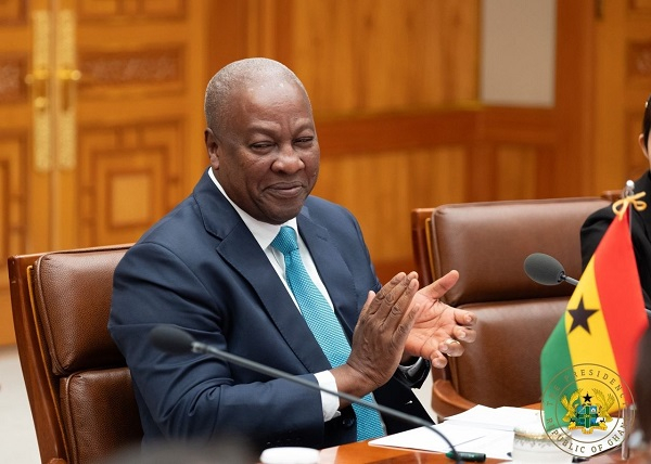 John Mahama is Ghana's president