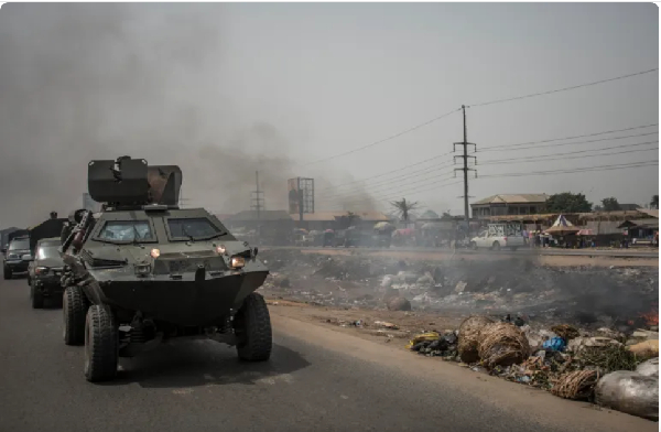 The attack took place on a highway in southeast Nigeria