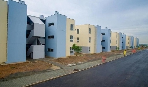 [File photo] Real estate houses