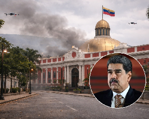 Venezuelan security officials opened gunfire at suspected drones, according to reports Venezuelan security officials opened gunfire at suspected drones, according to reports