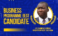 Ato Kwamena Quansah has been adjudged the best business student for the 2022 WAEC