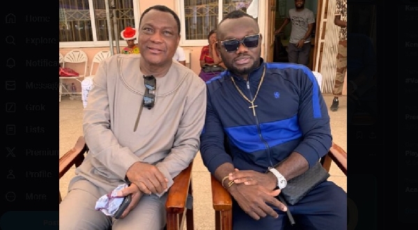 Prince David Osei has heaped praise on Apostle General Sam Korankye Ankrah