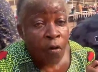 Agnes Aryeetey is 67-year-old NPP delegate who is unable to walk on her own