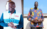 Ibrahim Mahama (L) remains committed to supporting Awuche (R) throughout his treatment and recovery