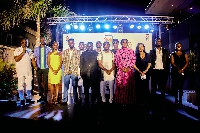 Some of the executives with some dignitaries during the launch