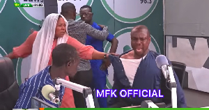 Aisha reportedly became enraged and physically attacked Seth during the programme Aisha reportedly became enraged and physically attacked Seth during the programme