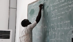 File photo of a teacher in a classroom